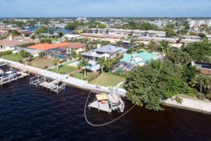 Riverfront House in Cape Coral Florida