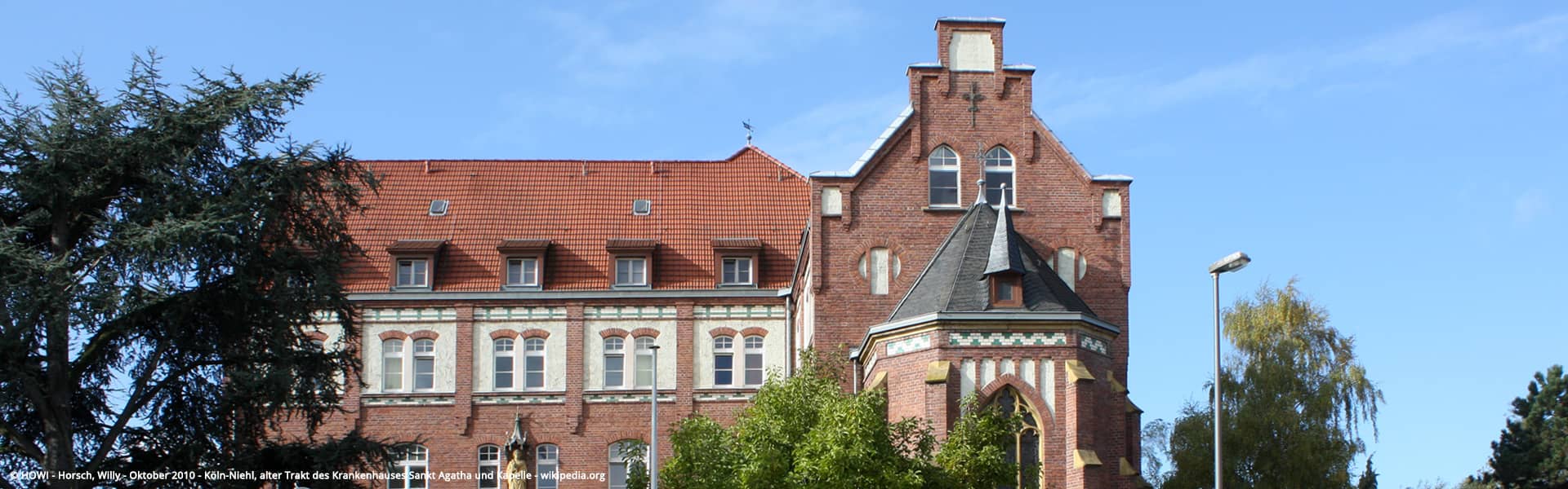 Stadtteil Köln Niehl Sankt Agatha Kapelle