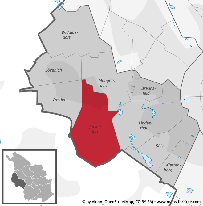 Veedel und Stadtteil Karte, Immobilienmakler