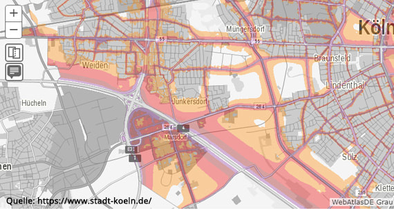 Lärmkarte Goost Immobilien