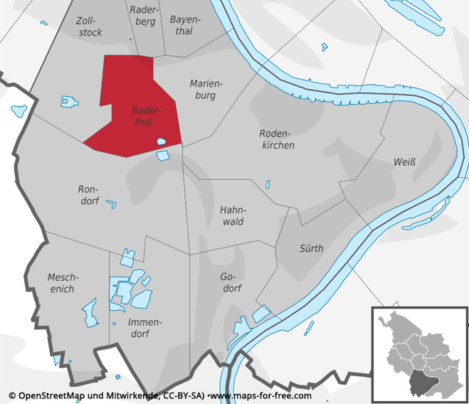 Stadtteil Raderthal, 
Goost Immobilien in Köln