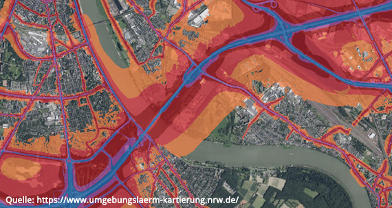 Immobilienfachmann Christian Goost, Lärmkarte Köln Westhoven