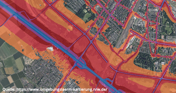 Lärmkarte, Wohnraum Köln, Immobilienmakler Christian Goost