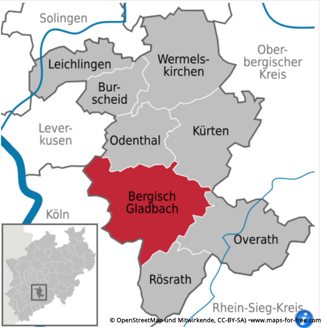Die Lage von Bergisch Gladbach, Wohnen im Umland von Köln, Immobilienmakler Goost