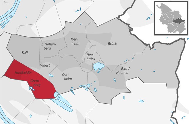 Die Lage von Humboldt/Gremberg, Goost Immobilien Köln, Immobilienmakler
