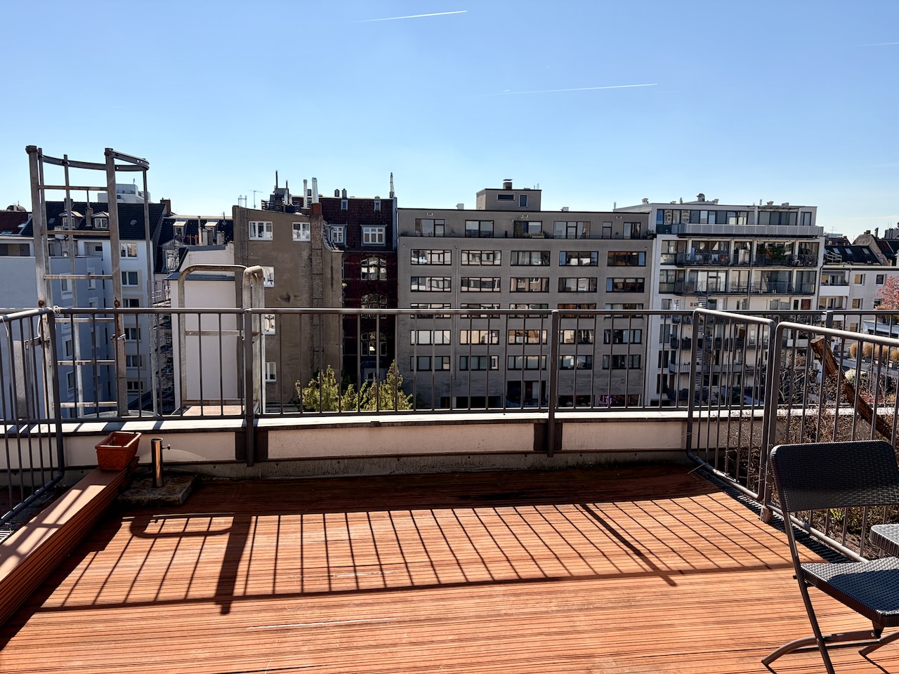 Innenstadt-Apartment, Dachterrasse, Köln