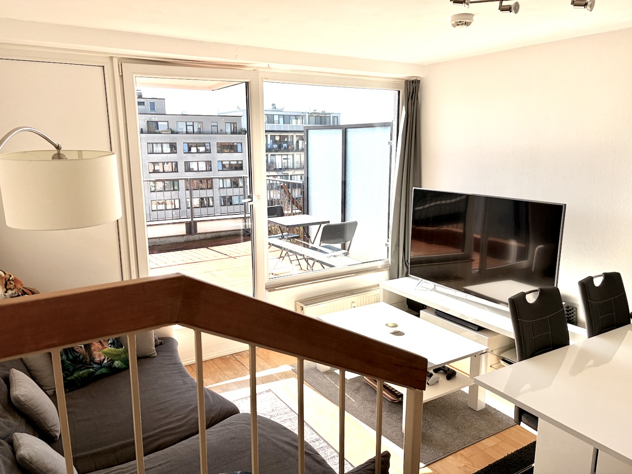 Innenstadt-Apartment, Dachterrasse, Köln