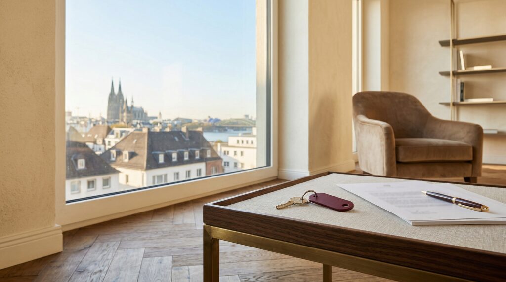 Immobilie in Köln privat verkaufen – Blick auf Kölner Architektur